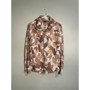 Indygena Brown Camo Lightweight Convertible Jacket‎